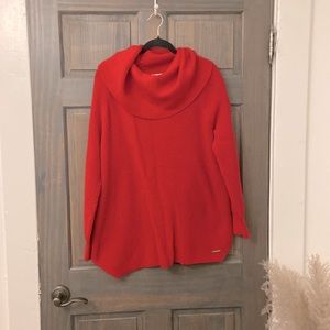 ♥️ Michael Kors Cowl Neck Waffle Sweater